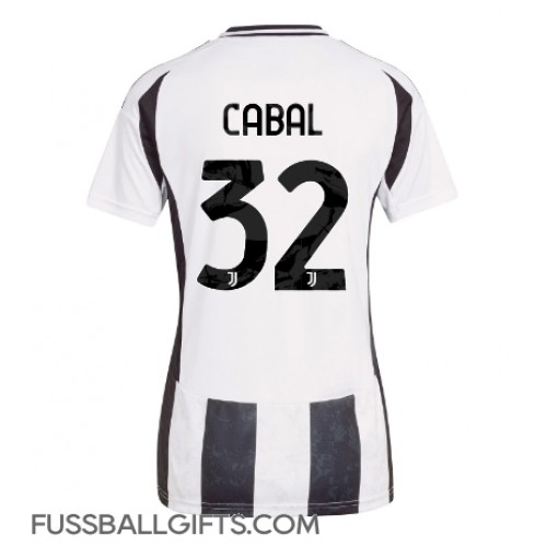 Juventus Juan Cabal #32 Fußballbekleidung Heimtrikot Damen 2024-25 Kurzarm